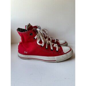 Vintage Converse Chuck Taylor All Star Red High Top Sneakers Women's Shoes 7